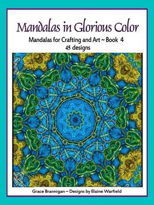 cover image of Mandalas in Glorious Color Book 4